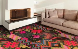 Custom designed carpets multibarevný vzorovaný tištěný koberec m2 carpets s vlastním designem. / custom  designed RIDBYFR