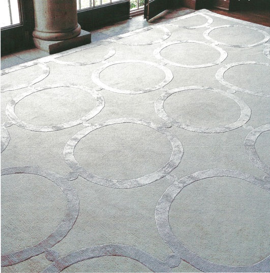 designer area rugs tone-on-tone silver sheen area rug (ad) TIFPZCA