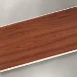 eco friendly pvc wood plastic laminate panels flat shape 250 × 8mm × MUUMRCO