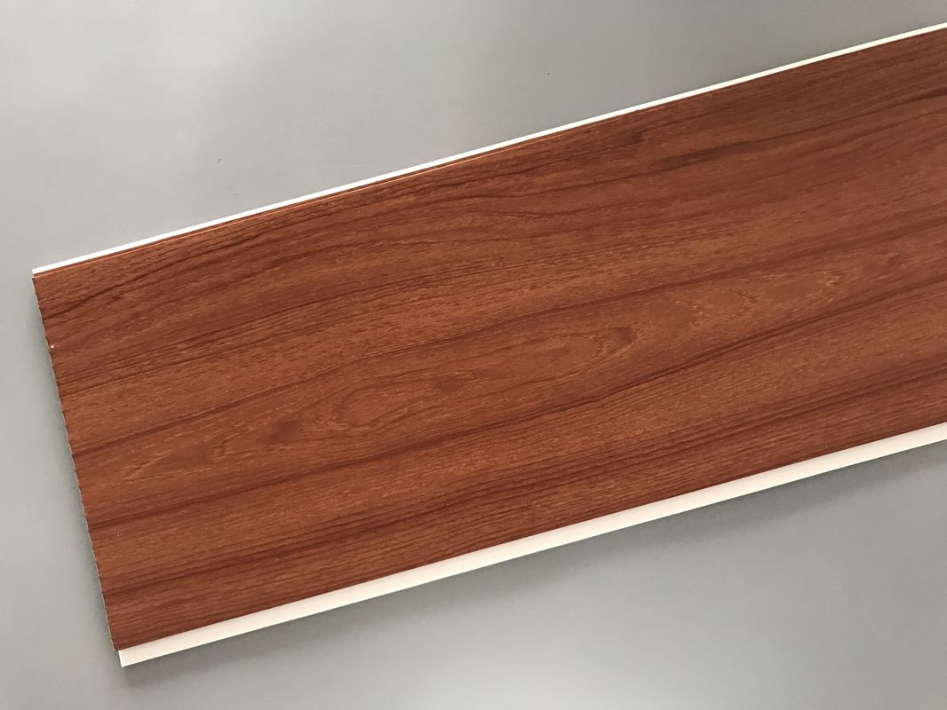 eco friendly pvc wood plastic laminate panels flat shape 250 × 8mm × MUUMRCO