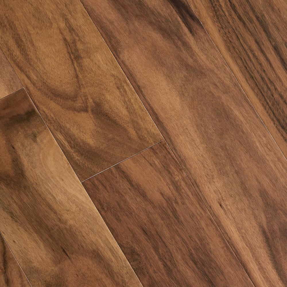Engineered floor matte natural acacia 3/8 in. thick x 5 in. wide x varying KYHQRSB