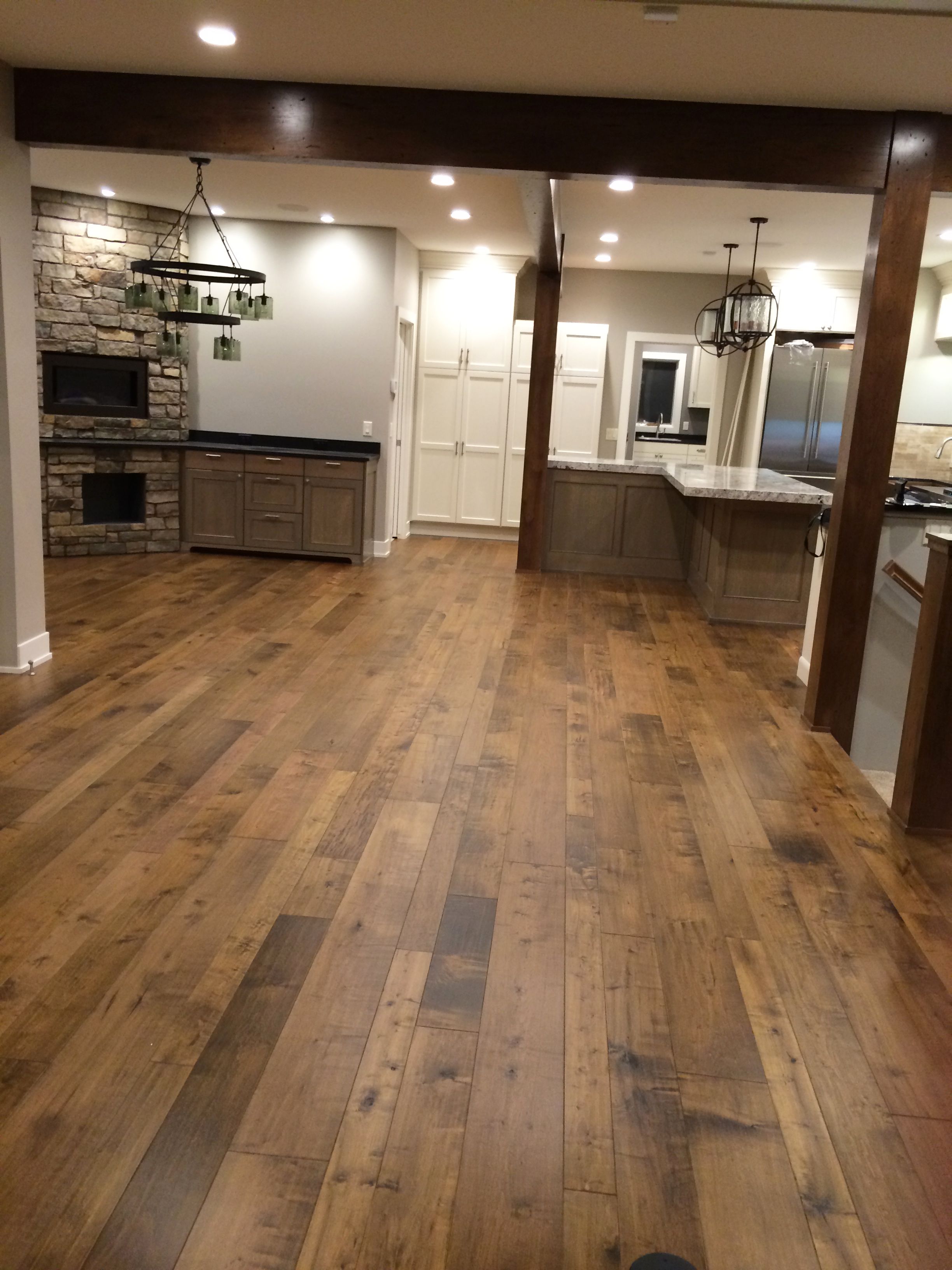 engineered hardwood floor the floors were purchased from carpets direct and installed by fulton  construction. IVSGKFC