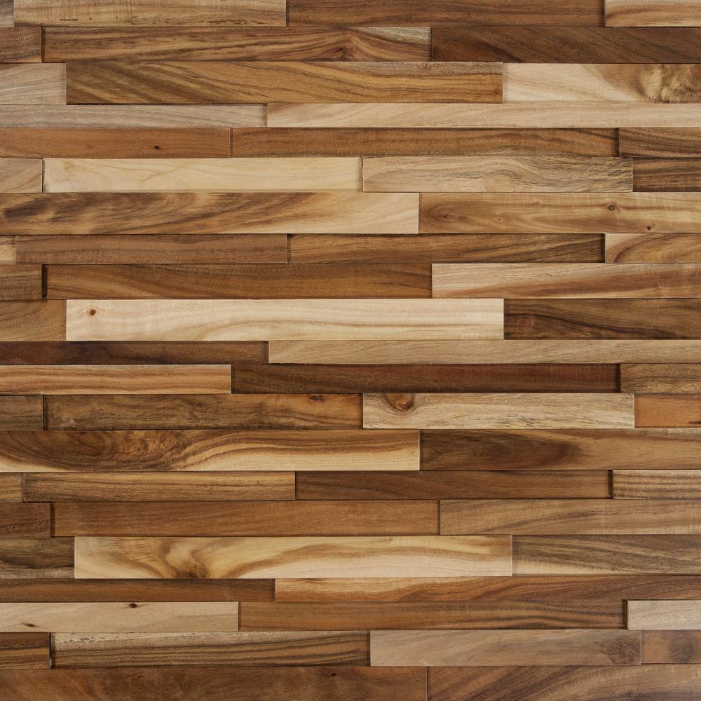 exotic hardwood flooring take home sample - deco strips wheat engineered hardwood wall strips - 5 FCLXVKW