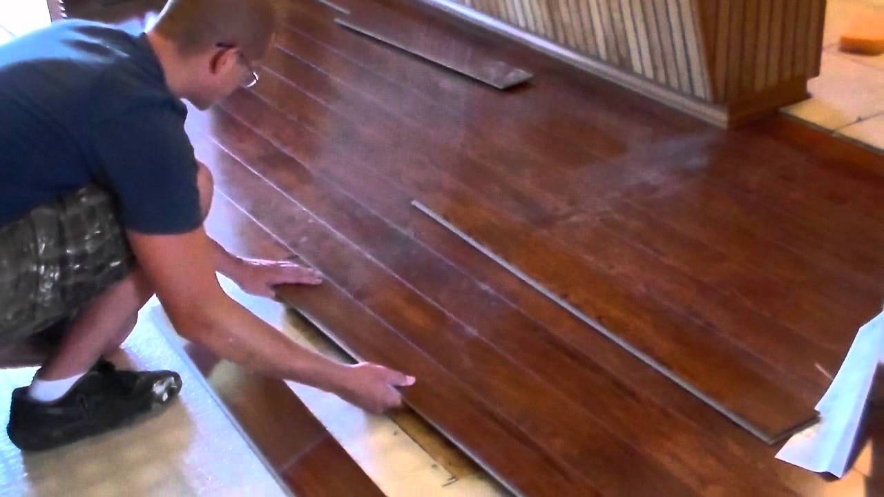 Floating wood floor installing a floating wood floor ZDFSASA