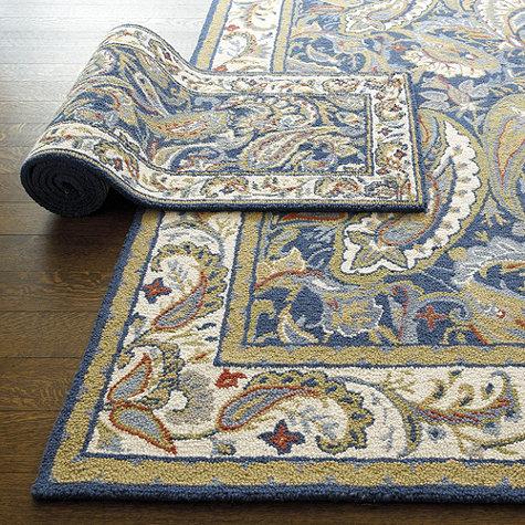 hand hooked rugs abby hand hooked rug | ballard designs AQLQZZT