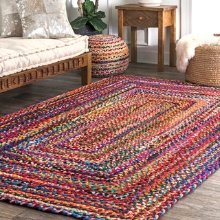 handmade rug the curated nomad grove handmade braided rug (7u00276 x ... ZRYQGZQ