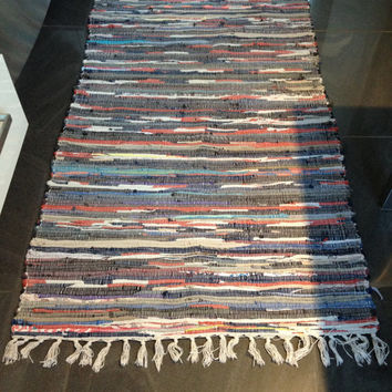 Handmade woven rugs woven rug/large rag rug/boho chic hippie mat/rugs/handmade woven YRFACOQ