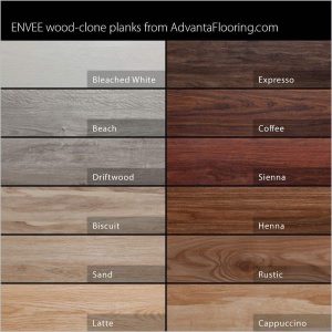 hardwood floor colors minwax stain chart | advanta envee loose lay wood planks - garage flooring KHBQFYS