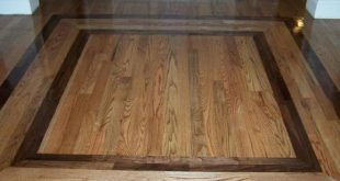 hardwood floor designs with specialty design element | arthub SQVMSUV