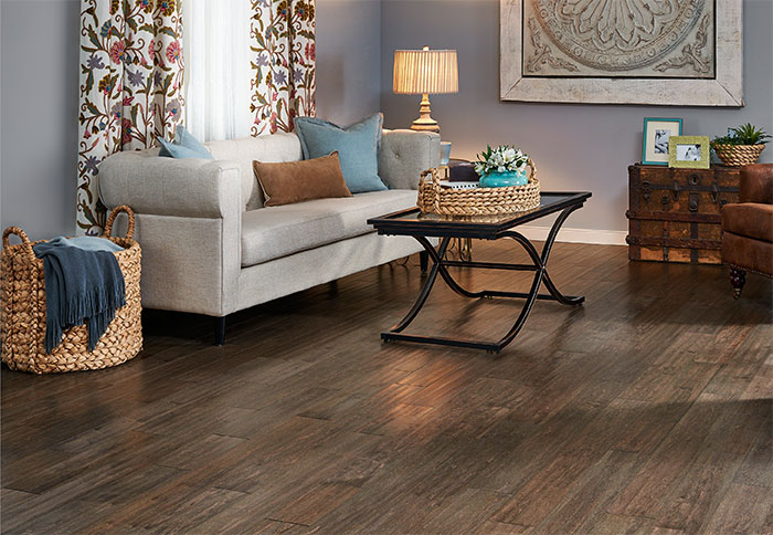 hardwood flooring ideas engineered flooring with an aged look in a living room. HIGJWYR