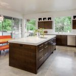 home flooring option kitchen in new luxury home OMIQDSL