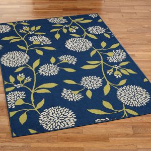 indoor rugs dandelion rectangle rug navy TLMFIHU