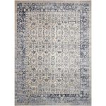 kathy ireland rugs malta ivory/blue area rug. by kathy ireland home gallery BCIMXAN