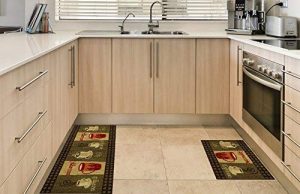 kitchen throw rugs anti-bacterial rubber back home and kitchen rugs non-skid/slip 3x5 | coffee  themed IIDKWYF