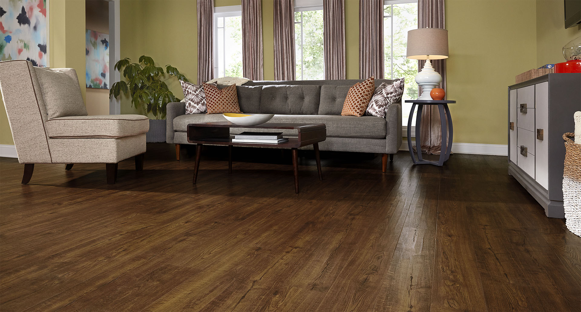 laminate flooring colors styles auburn scraped oak pergo outlast+ laminate flooring | pergo® flooring SCNTWEP