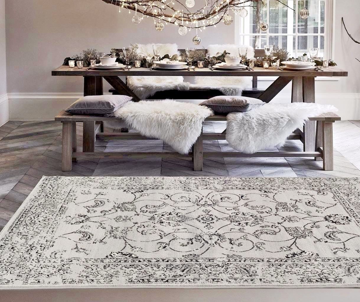 Large floor rugs – benefits and placing tips