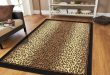 leopard rug amazon.com: large 8x11 cheetah rug animal print rectangle leopard rugs  contemporary 8x10 KNEVIWD