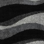 modern black area rug amazing contemporary modern shag black gray area rug waves shaggy floor  intended SSQWLVK