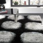 modern black area rug black and white area rugs contemporary GYPJACG