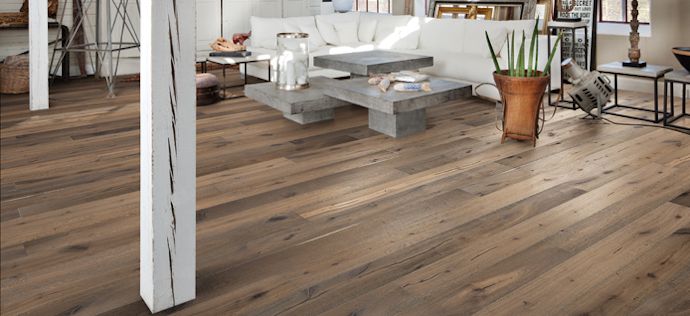 natural wood floors ... is not going to prevent indentations or scratches if the floor is KRIDAZU