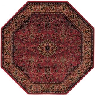octagon rugs delta linsey crimson octagon area rug - 3u002711 x ... AEZHDBS