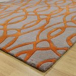 orange rugs amazing orange and grey area rug roselawnlutheran in gray and orange area EWFZBUD