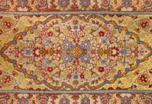oriental rug patterns ... example of islimi floral rug design pattern ... SCMNRAM