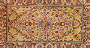 oriental rug patterns ... example of islimi floral rug design pattern ... SCMNRAM