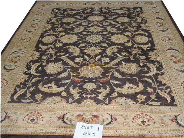 original single export turkish handmade carpets oushak ozarks pure wool  carpet 8987-1 FJHXOUM