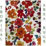 outdoor and indoor tropical area rugs - beachfront decor RFUTQQL