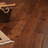 prefinished hardwood flooring hickory hand scraped · red oak prefinished solid wood flooring YNQJBML