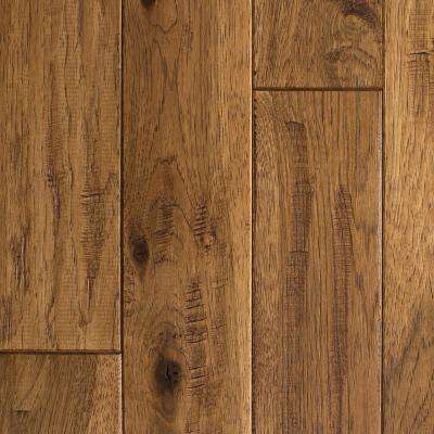 prefinished wood flooring hickory vintage barrel hand sculpted 3/4 in. t x 4 in. w · CRHYBVM