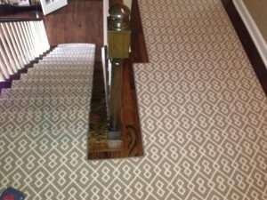 prestige mills carpet matching carpeted stairs u0026 hallway in khaki colored quality gemini carpet  from IYNMBNW