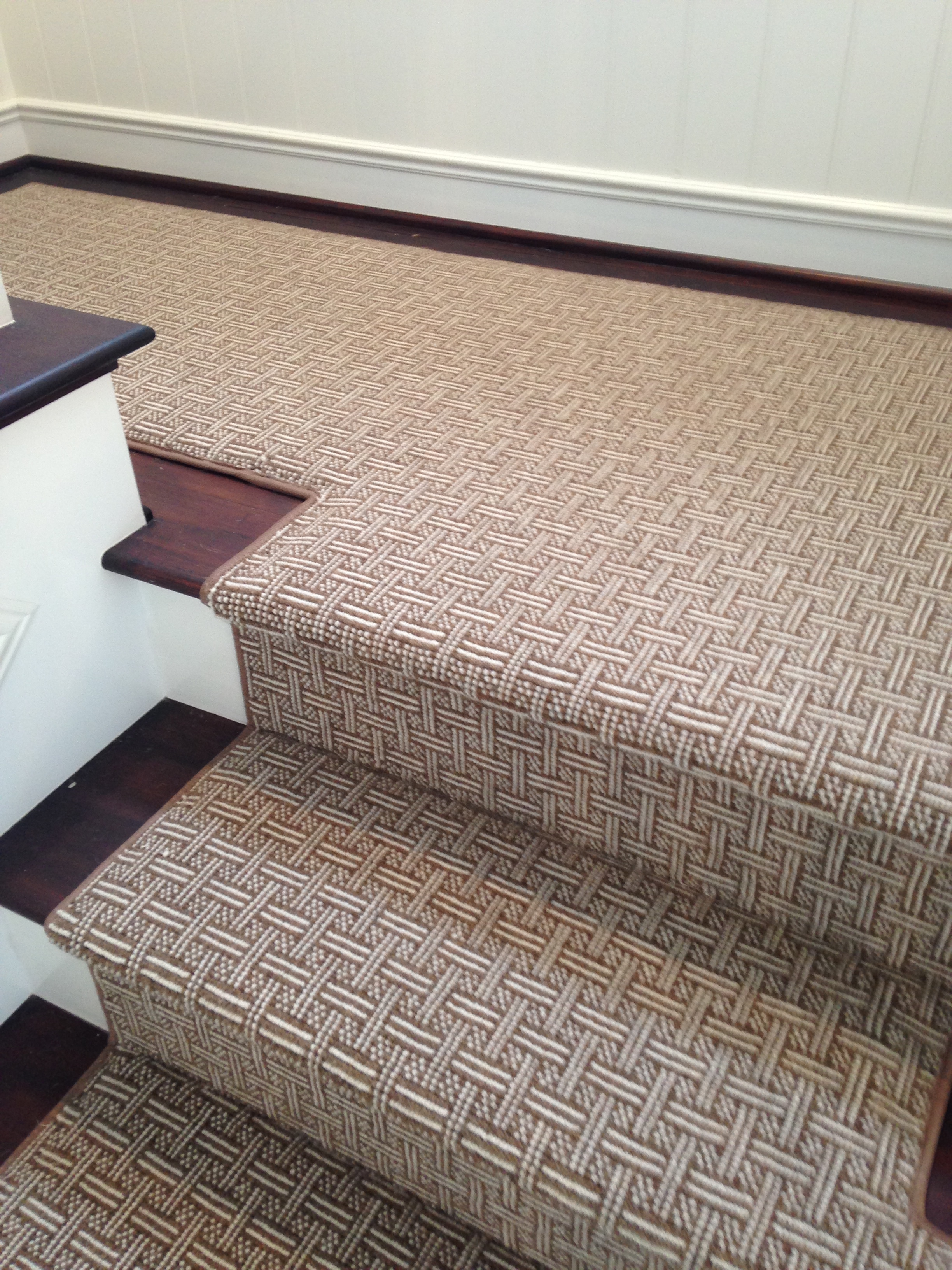 prestige mills carpet we fabricated this wool carpet from prestige mills into a stair runner for QVNWHPE