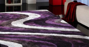 Purple area rug shaggy indoor area rug in grey with purple , area rug - rug BKRHFUA