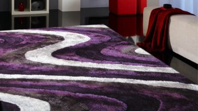 Purple area rug shaggy indoor area rug in grey with purple , area rug - rug BKRHFUA
