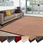 room rugs casa pura sisal rug | 100% natural fiber area rug | non-skid eco-friendly YRYJYMZ