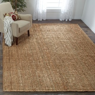 room rugs safavieh handwoven casual thick jute area rug - 6u0027 ... IGBQGFK