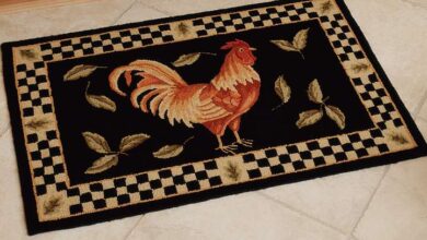 Rooster rugs rooster rugs for kitchen KJTQNGP