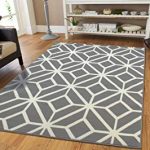 Rug carpet amazon.com: gray moroccan trellis 2x7 area rug carpet large new grey runner YBGAPRW