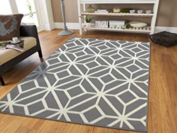 Rug carpet amazon.com: gray moroccan trellis 2x7 area rug carpet large new grey runner YBGAPRW