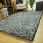 Rug carpet image is loading super-soft-cheap-rugs-grey-thick-plain-shaggy- SDPCHZX