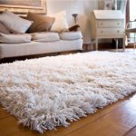Rug carpet white fuzzy area rug DVUVKFQ