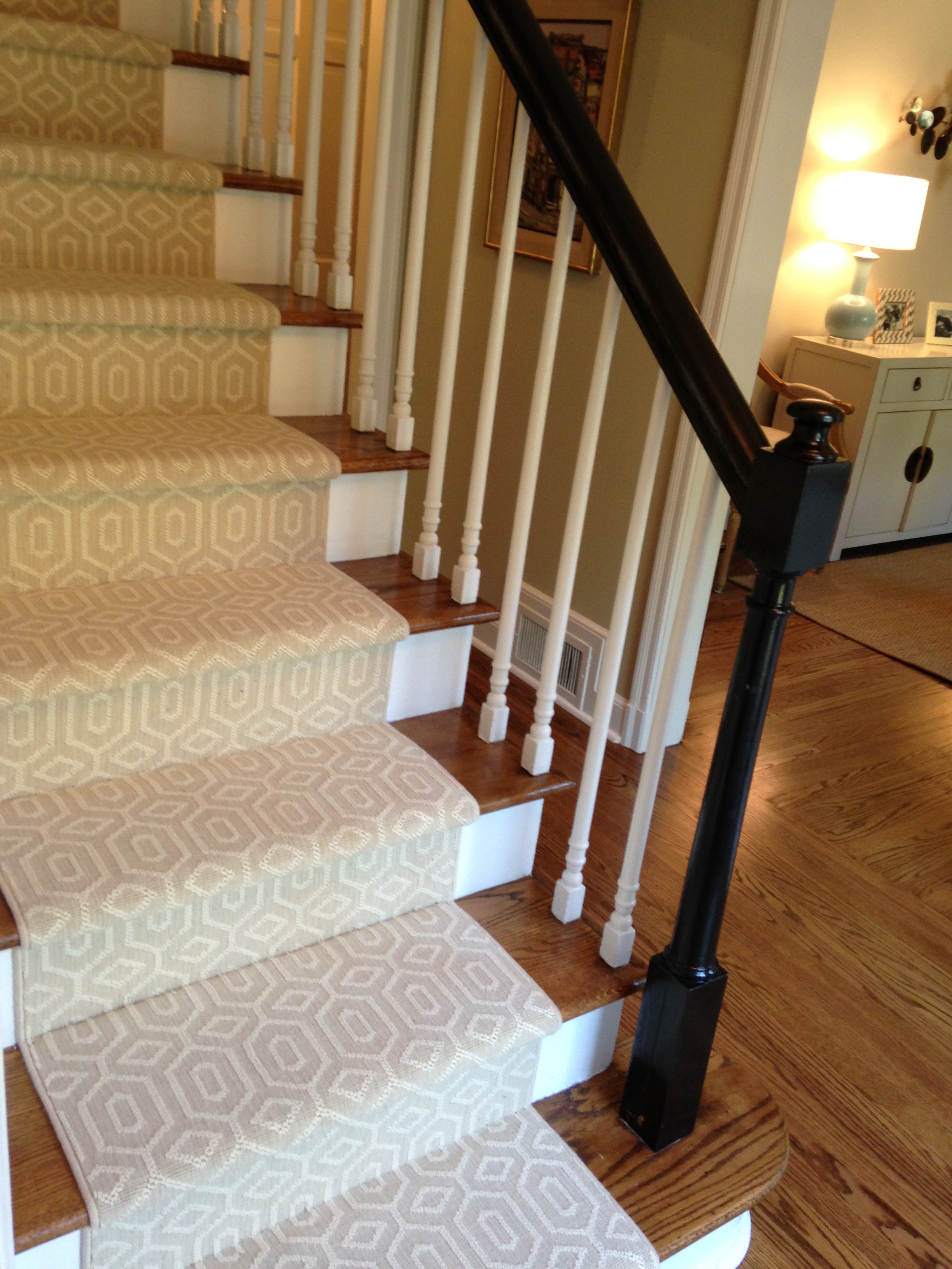 rugs on stairs choosing a stair runner: some inspiration and lessons learned UYGCBDJ