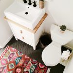 small rug in bathrooms bathroom colors pictures the boring white tiles of yesterday have with  colorful RRUBWEE