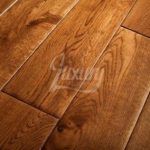 solid oak flooring 125mm golden hand scraped solid european oak wood flooring, 18mm thick ILZNGSE