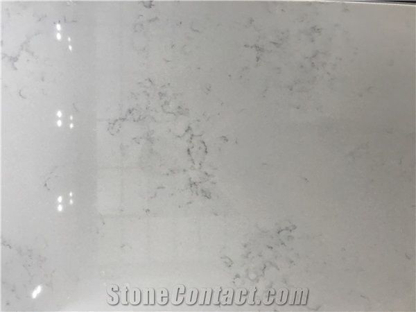 Solid stone floors engineered/artificial quartz stone monte bianco marble look solid surface  polished slab for TNIMHEH
