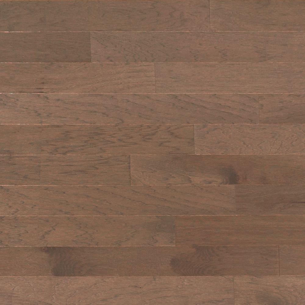Solid stone floors heritage mill brushed vintage hickory stone 3/4 in. thick x 4 in. BODBNFW
