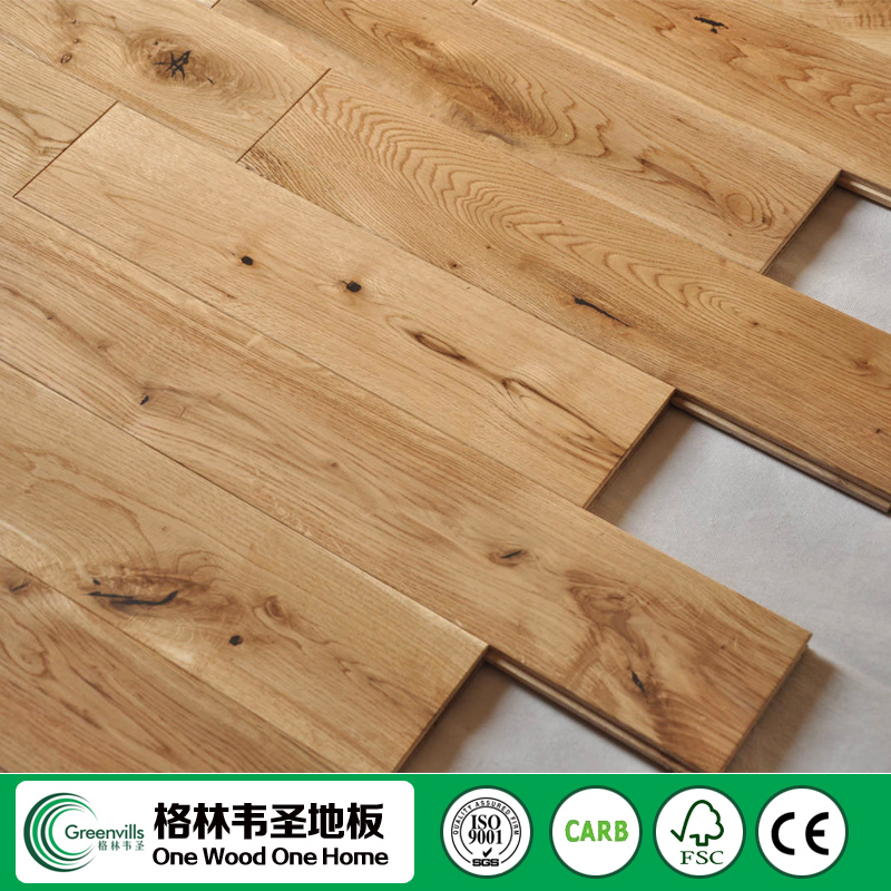 Solid wood floor 125mm wide natural white oak solid wood flooring - buy oak solid wood GWOJUXY