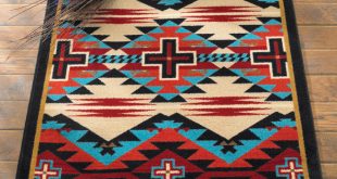 southwestern rugs rustic cross blue southwestern rug - 4 x 5 WLLGGKA